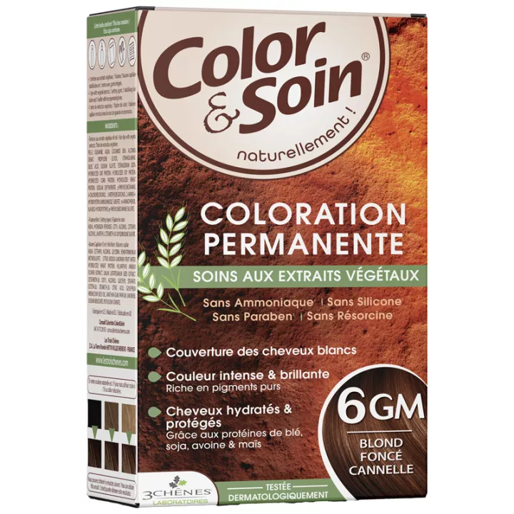 3Chênes Color & Soin Coloración permanente cabello rubio