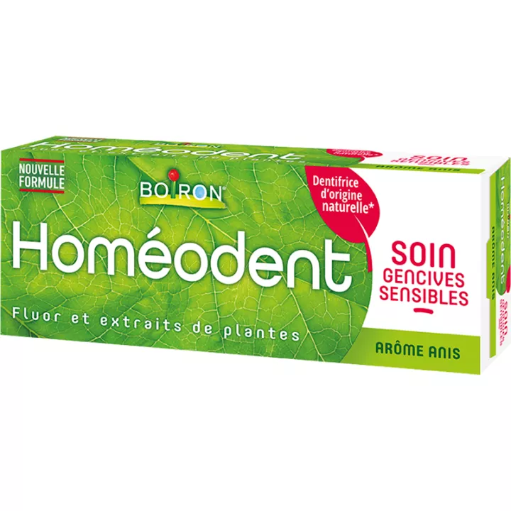 Homéodent Soin gencives sensibles dentifrice homéopathique Boiron