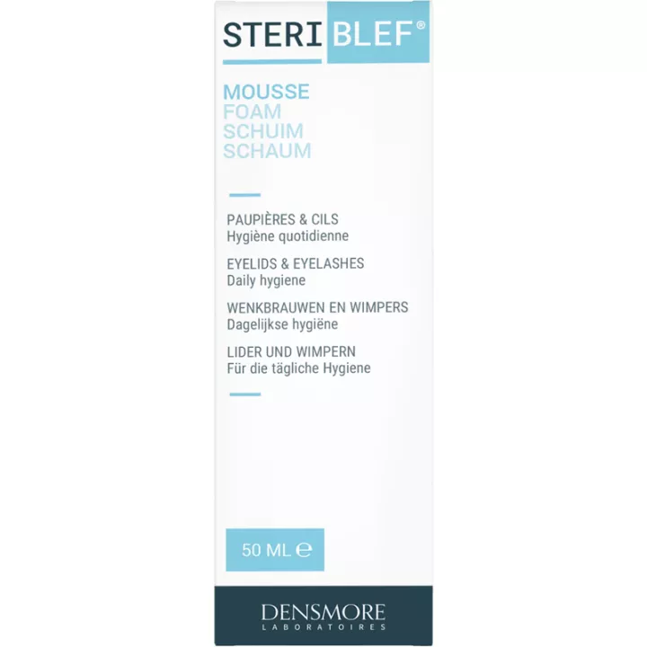 Steriblef Mousse Hygiène paupière et cils Densmore 50 ml