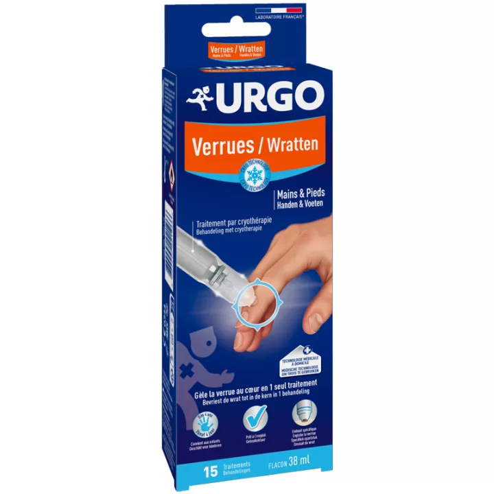 URGO Warze Hände / Füße Kryotherapie Behandlung 38 ml