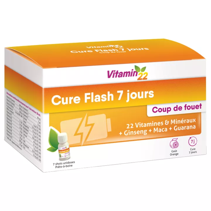 Vitamin'22 Cure Flash 7 jours 7X30ML