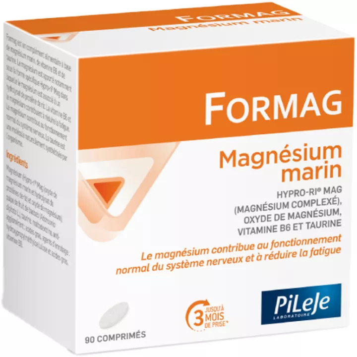 Pileje Formag Magnésio Biodisponível Comprimidos