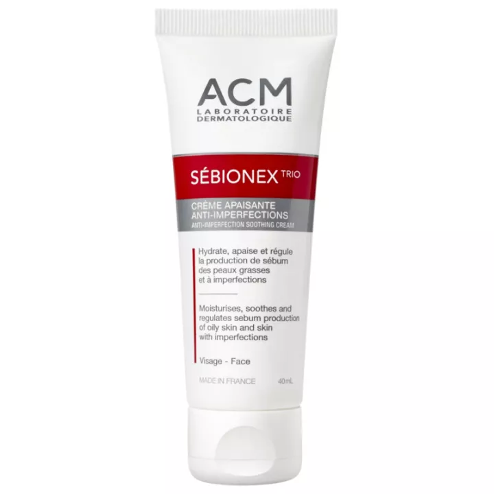 ACM Sebionex Trio Crème Apaisante Anti-Imperfections 40 ml