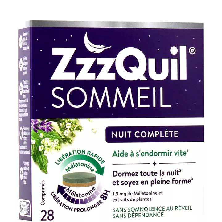 ZzzQuil Complete Nachtrust 28 tabletten