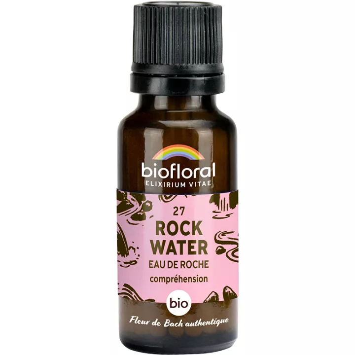 Biofloral Bach Flower Remedies 27 Rock Water Granules alcohol free