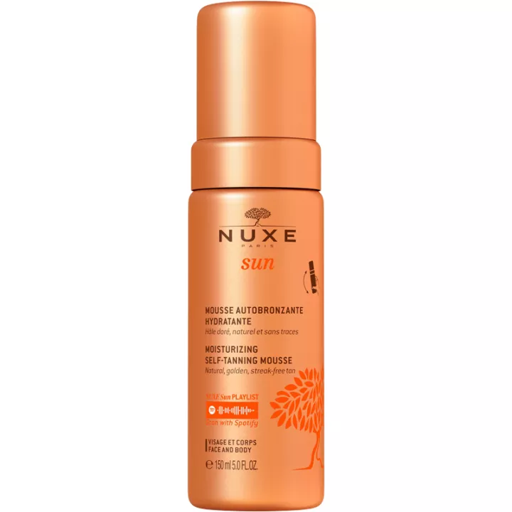 Nuxe Sun Feuchtigkeitsspendender Selbstbräunungsschaum 150ml