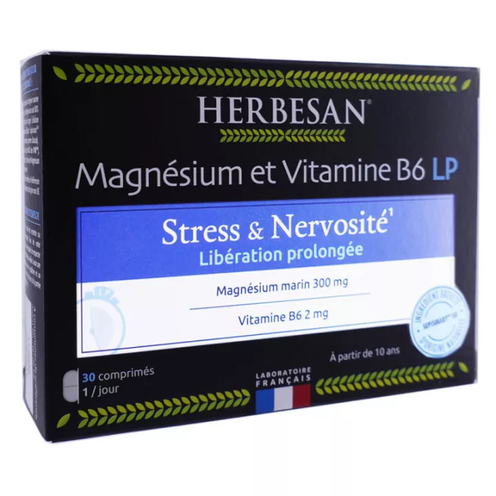 Herbesan Magnesium B6 Extended Release 30 tabletten