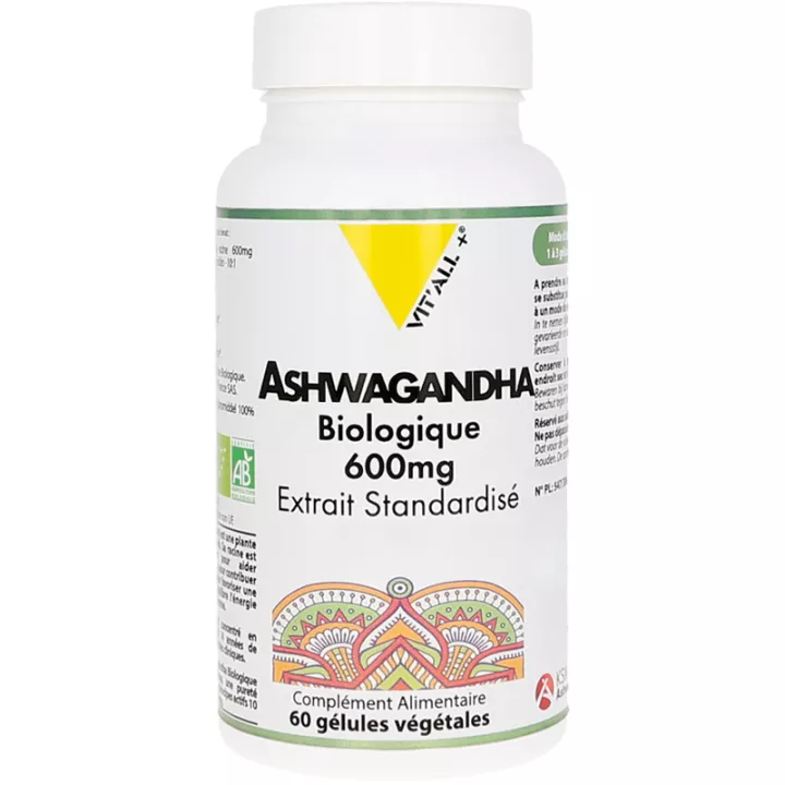 Vitall+ Ashwagandha 600 mg 60 Gélules