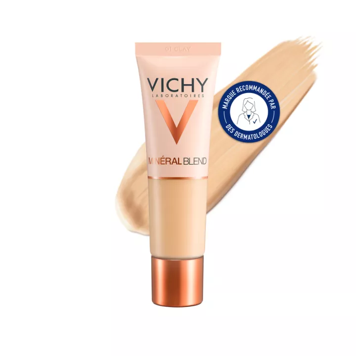 Vichy MinéralBlend Fond De Teint Hydratant Teintes Claires 30 ml