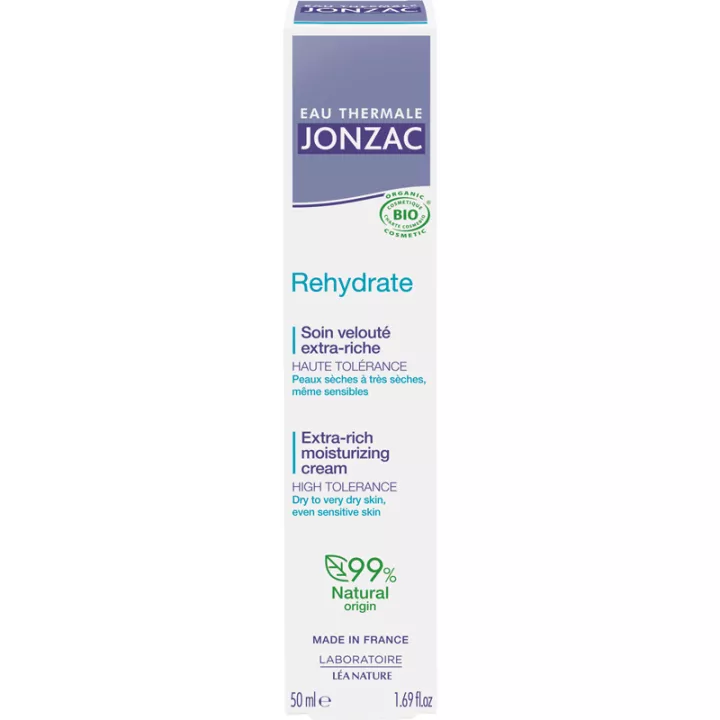 Jonzac Réhydrate Cuidado Aterciopelado Extra Rico 50 ml