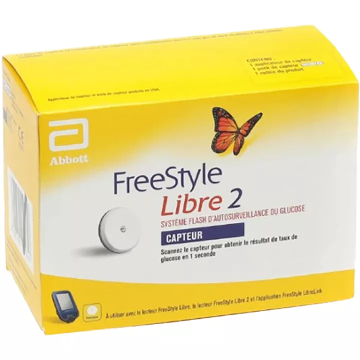 FreeStyle Libre 2 Monitor de azúcar en sangre de 15 días