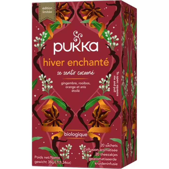 Pukka Organic Herbal Tea Enchanted Winter 20 bolsitas de té* (en francés)