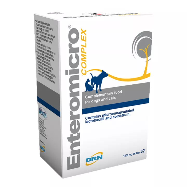 ENTEROMICRO ICF FLORA INTESTINALE CANE E GATTO VETERINARIA MP lab 32 COMPRESSE