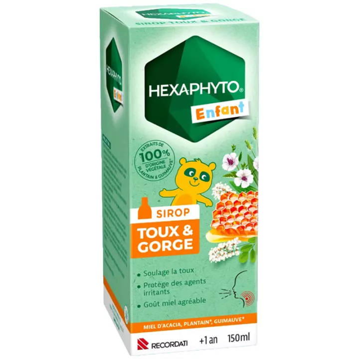 HexaPhyto Sirop toux gorge Enfant 150 ml