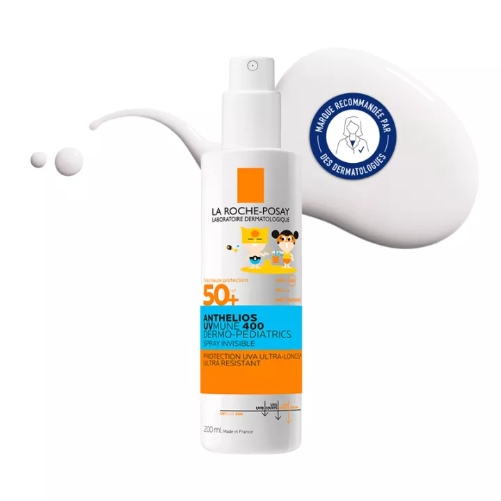 Anthelios UVMune 400 Dermo-Pediatrics Onzichtbare Spray SPF50+ 200 ml