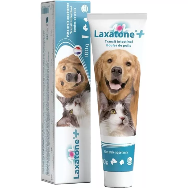 Laxatone Plus Orale Paste Darmtransit & Haarballen Hunde und Katzen 100g