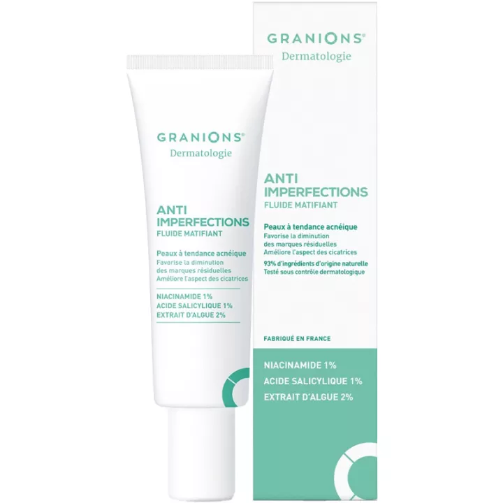 Granions Dermatologie Fluido Matificante Anti-Imperfeições 40 ml