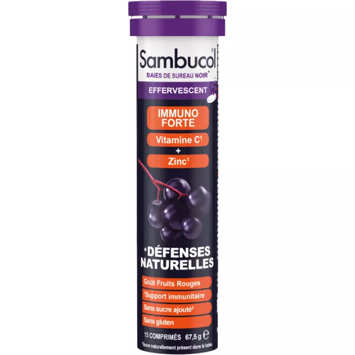 Sambucol Immuno Forte 15 effervescent tablets