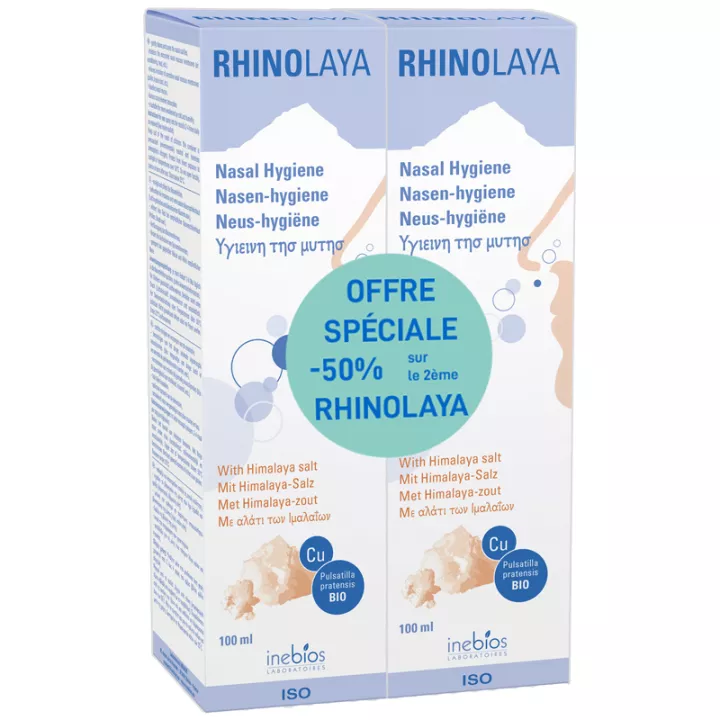 Inebios Rhinolaya Hygiène Nasale Spray 100 ml