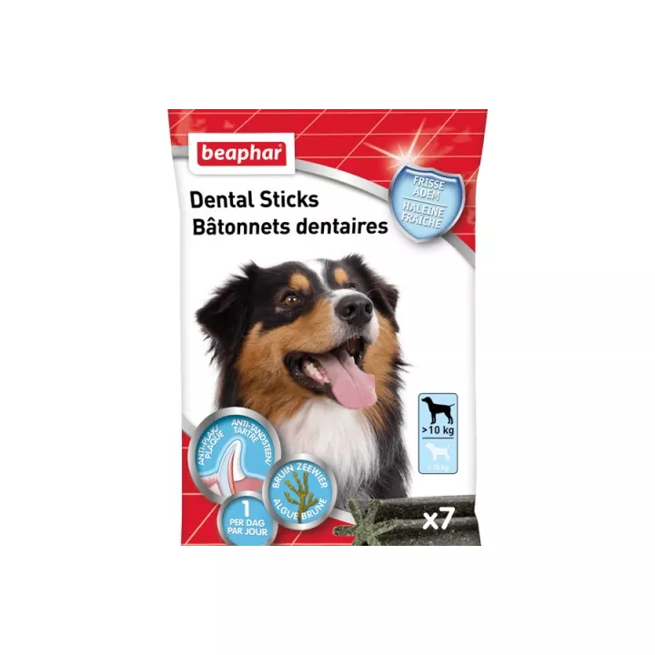 Beaphar Dental Sticks Voor Honden 7 Eenheden