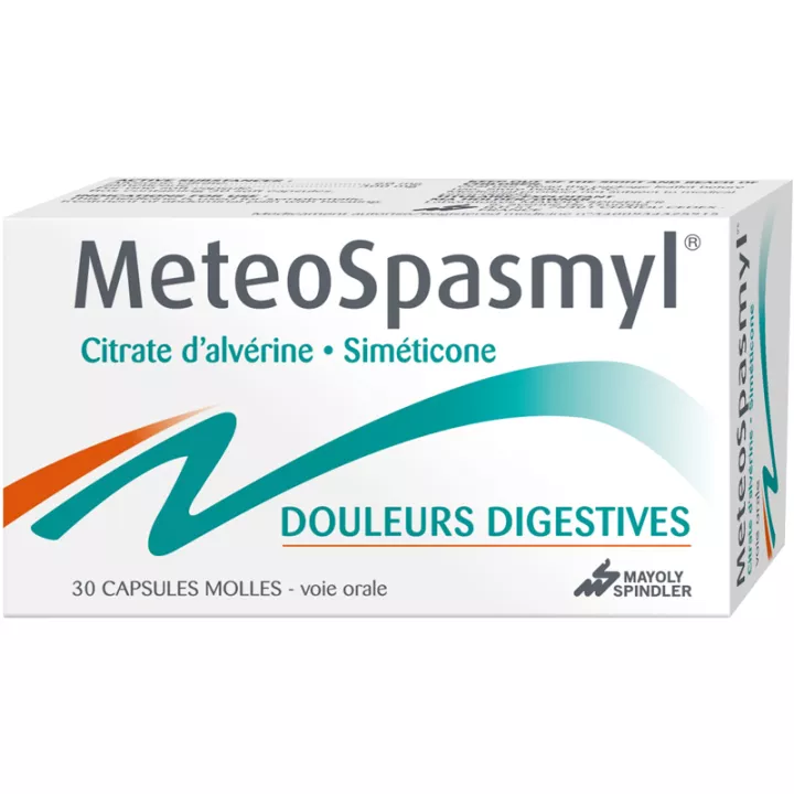 Meteospasmyl Spijsverteringspijn 30 Capsules