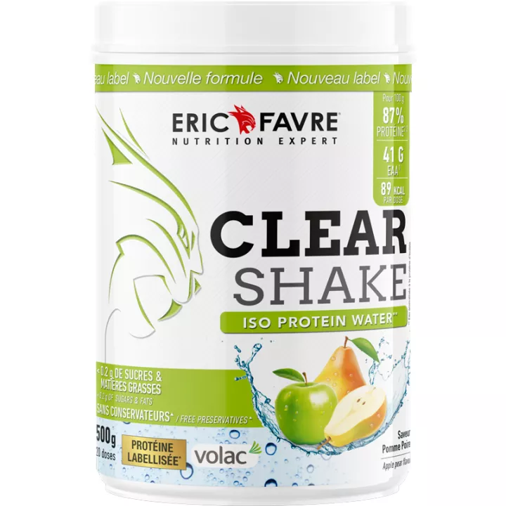 Eric Favre Clear Shake Iso Proteína Sabor Agua 500 g