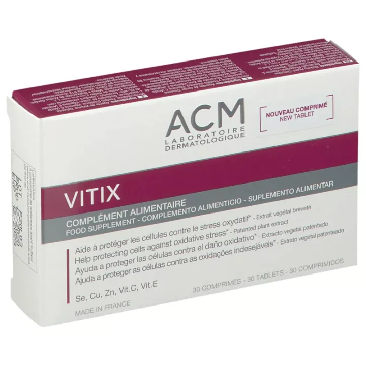 ACM Vitix Vitíligo 30 Comprimidos