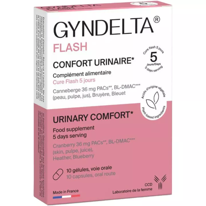 CCD Gyndelta Flash Urinary Comfort 10 capsule