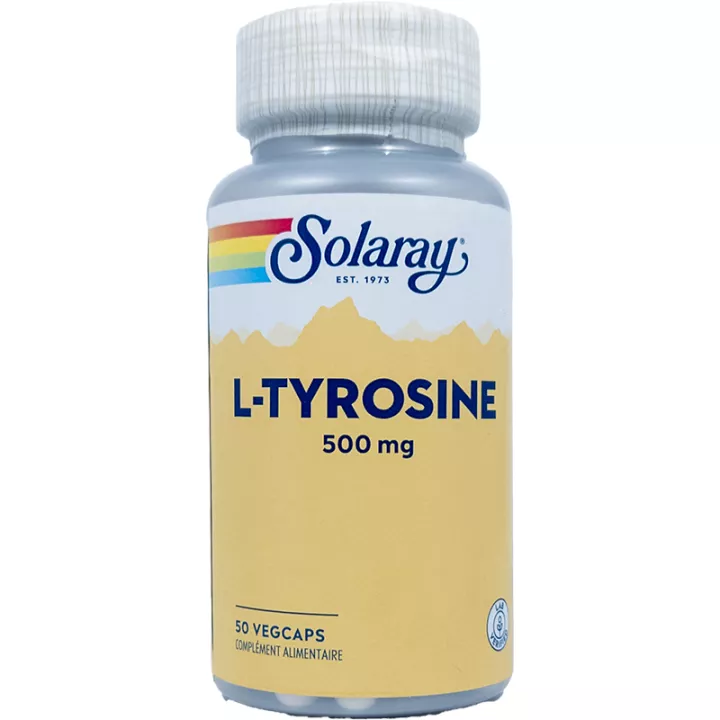 Solaray L-Tyrosin 500 mg 50 Kapseln