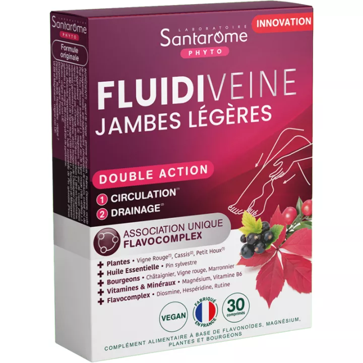 Santarome Fluidiveine Gambe Leggere 30 compresse