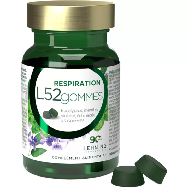 Lehning L52 Gommes Respiration gummies