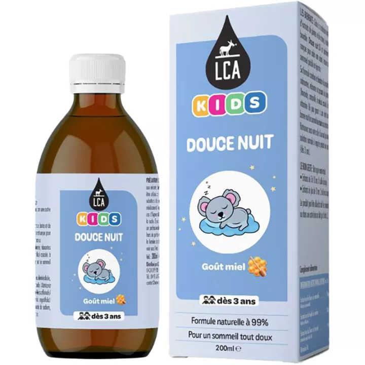 LCA Kids Douce Nuit Goût Miel 200 ml