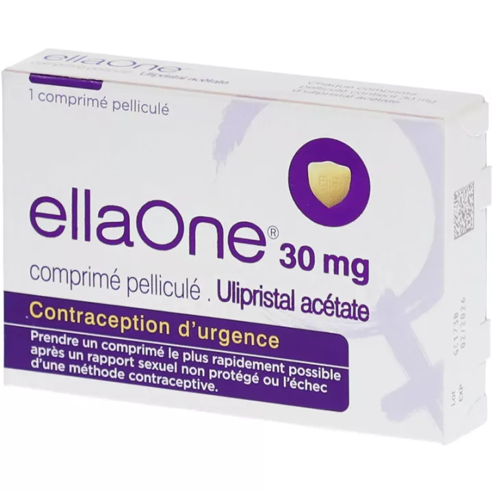 ELLAONE 30MG anticonceptivo de emergencia