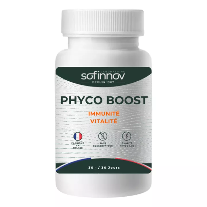 Sofinnov Phyco Boost immunité Vitalité 30 gélules