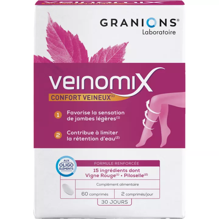 Veinomix Vein Comfort / Gránulos de retención de agua