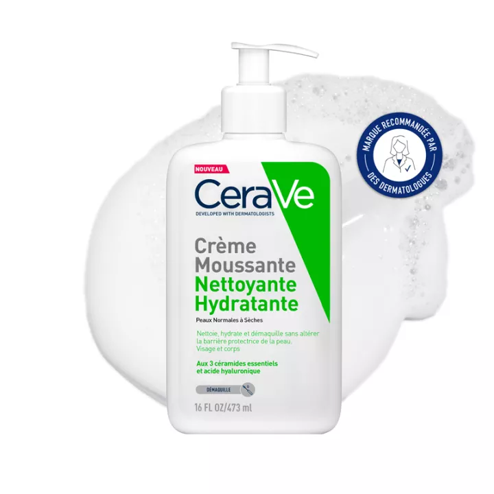 CeraVe Увлажняющий пенящийся очищающий крем