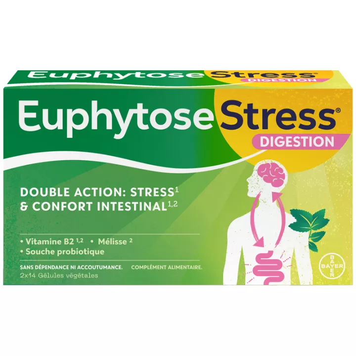 Euphytose Stress Verdauung 2x14 vegetarische Kapseln