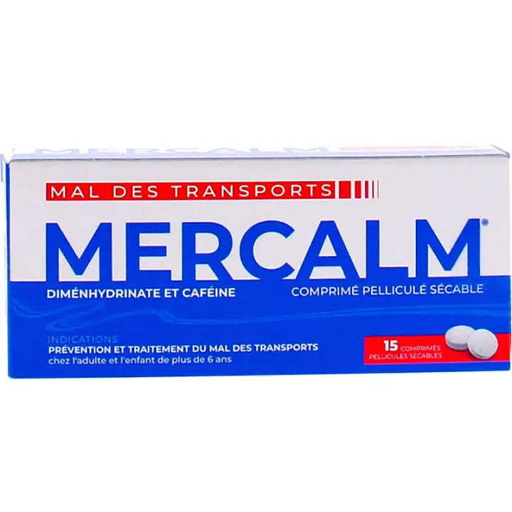 MERCALM Nausea da movimento 15 compresse