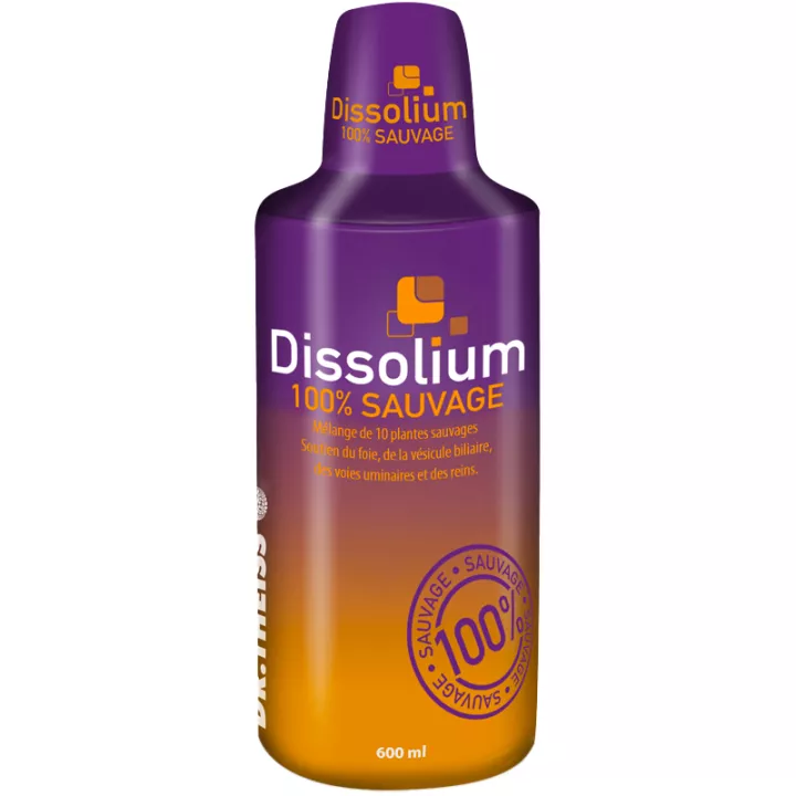 Dissolium 100% plantes sauvages detox Foie vésicule biliaire