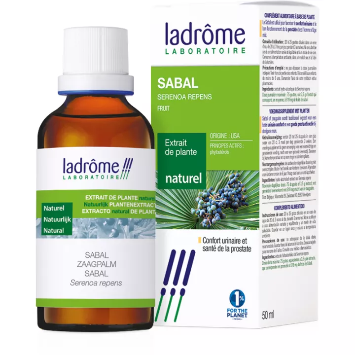 Ladrôme Extraits de Plante Bio Sabal 50 ml