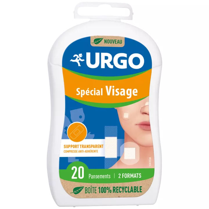 Urgo Special Face Dressing Support Transparente Caixa de 20