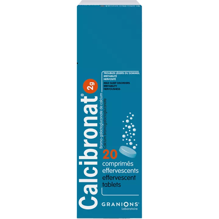 Granions Calcibronat 2g Calcio 20 Comprimidos efervescentes