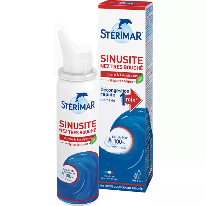 Sterimar Sinusitis zeer verstopte neus 