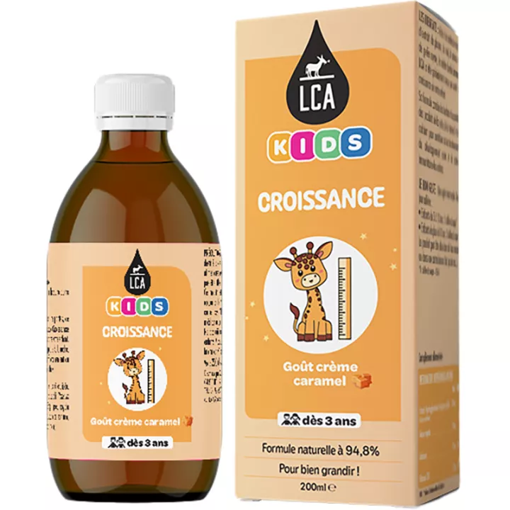 LCA Kids Growth Creamy Caramel Flavor 200 ml