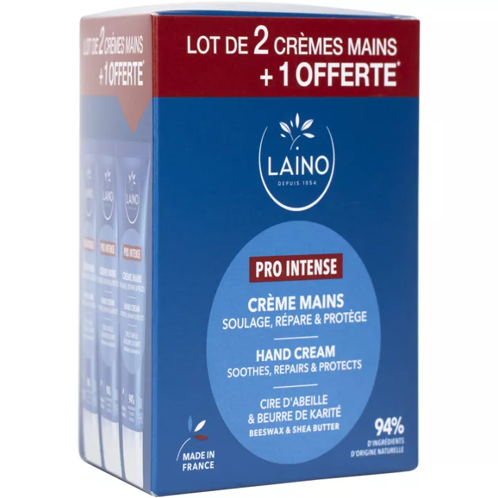 Laino Crème Mains Pro Intense Cire d'Abeille + Karité 50 ml