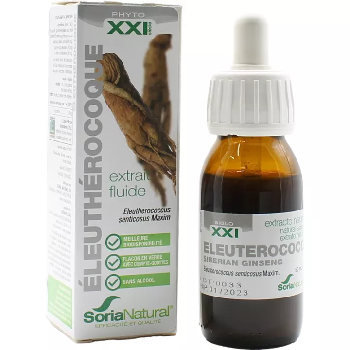 Soria Natural Eleutherococcus Extracto fluido 50ml