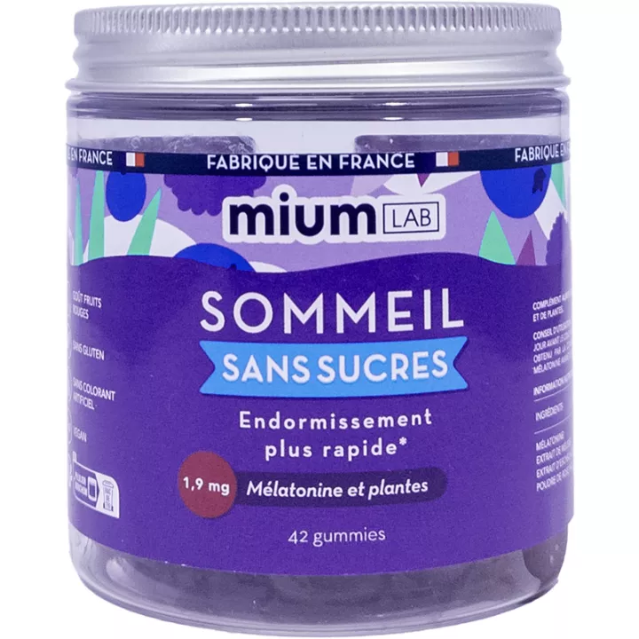 Mium Lab - Wonderbaarlijke Suikervrije Slaap Gummies