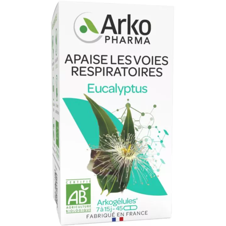 Arkogélules Eucalyptus Voies Respiratoires Bio 45 capsules