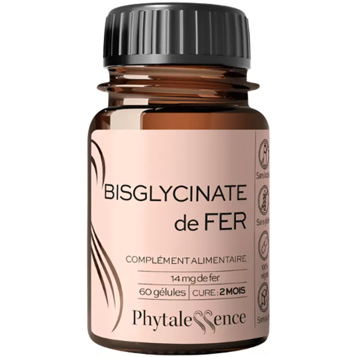 Phytalessence IJzer Bisglycinaat 60 capsules