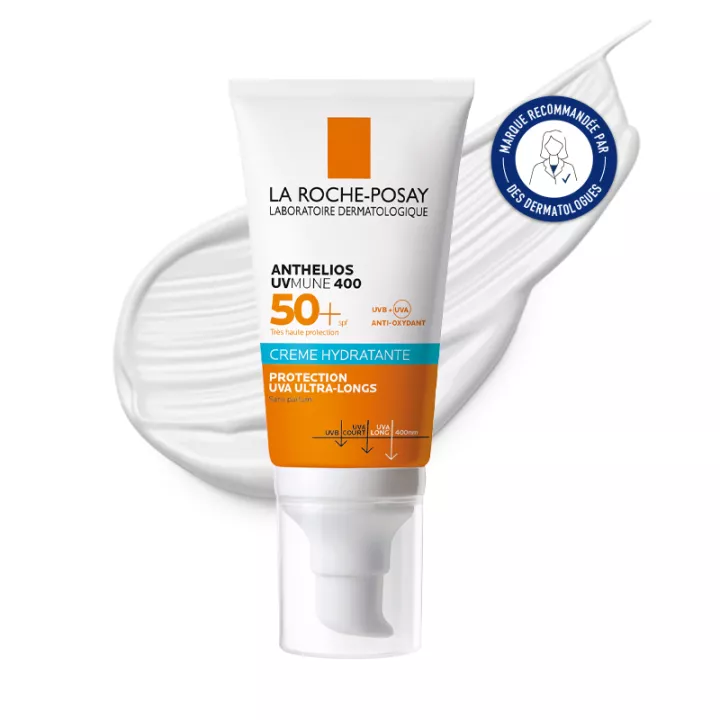 Anthelios UVMune 400 Crema idratante senza profumo SPF50+ 50 ml